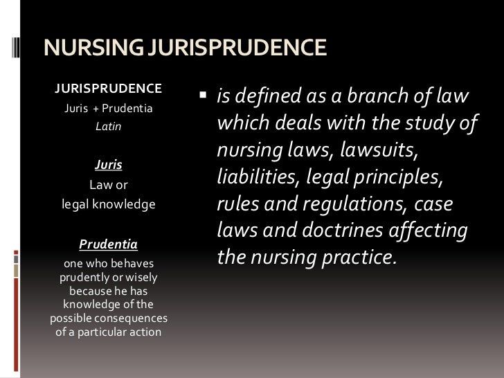 nursing jurisprudence essay nursing jurisprudence essay